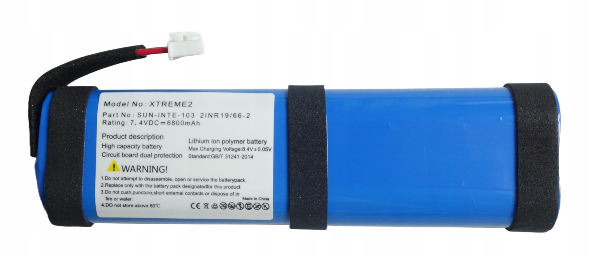 Bateria Akumulator do Głośnika JBL XTREME 2 SUN-INTE-103/2INR19 6800mAh 7,4V – Niezawodne zasilanie dla Twojego głośnika