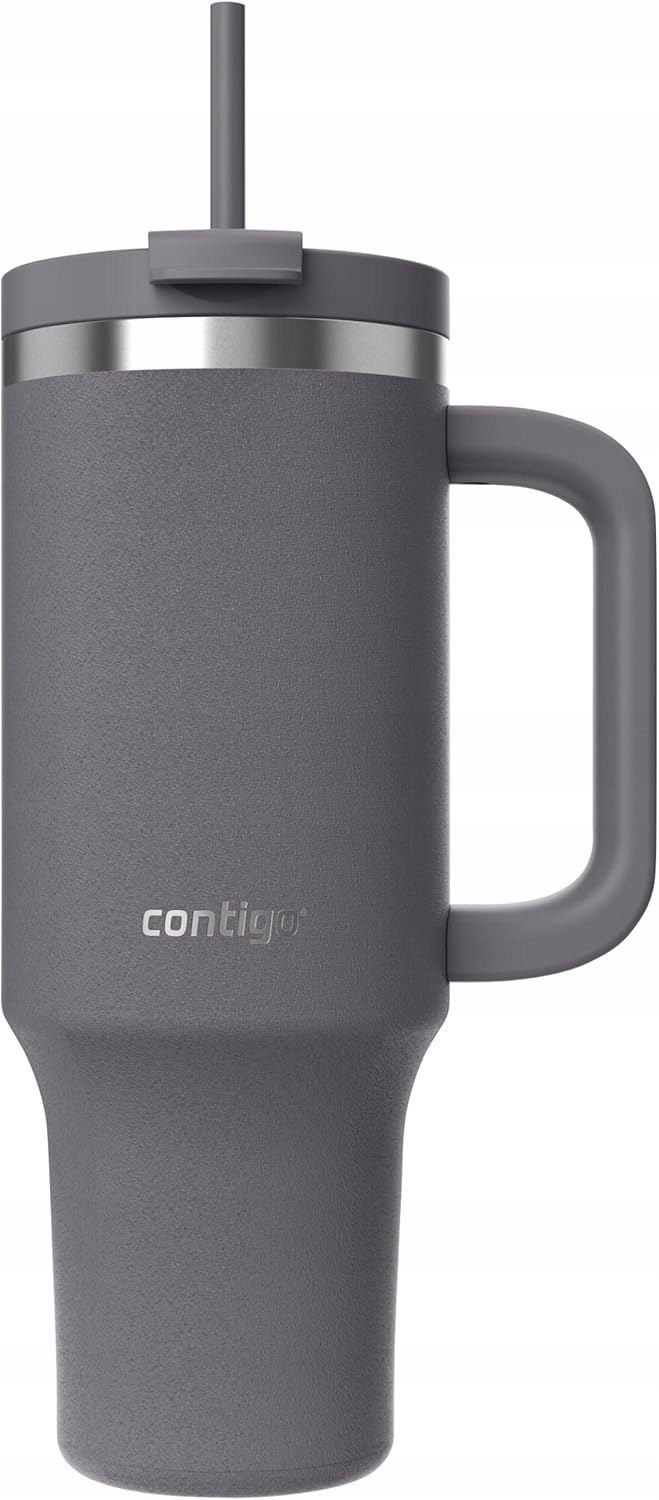 Kubek termiczny ze słomką Contigo Streeterville Tumbler 1200 ml - Darkstone