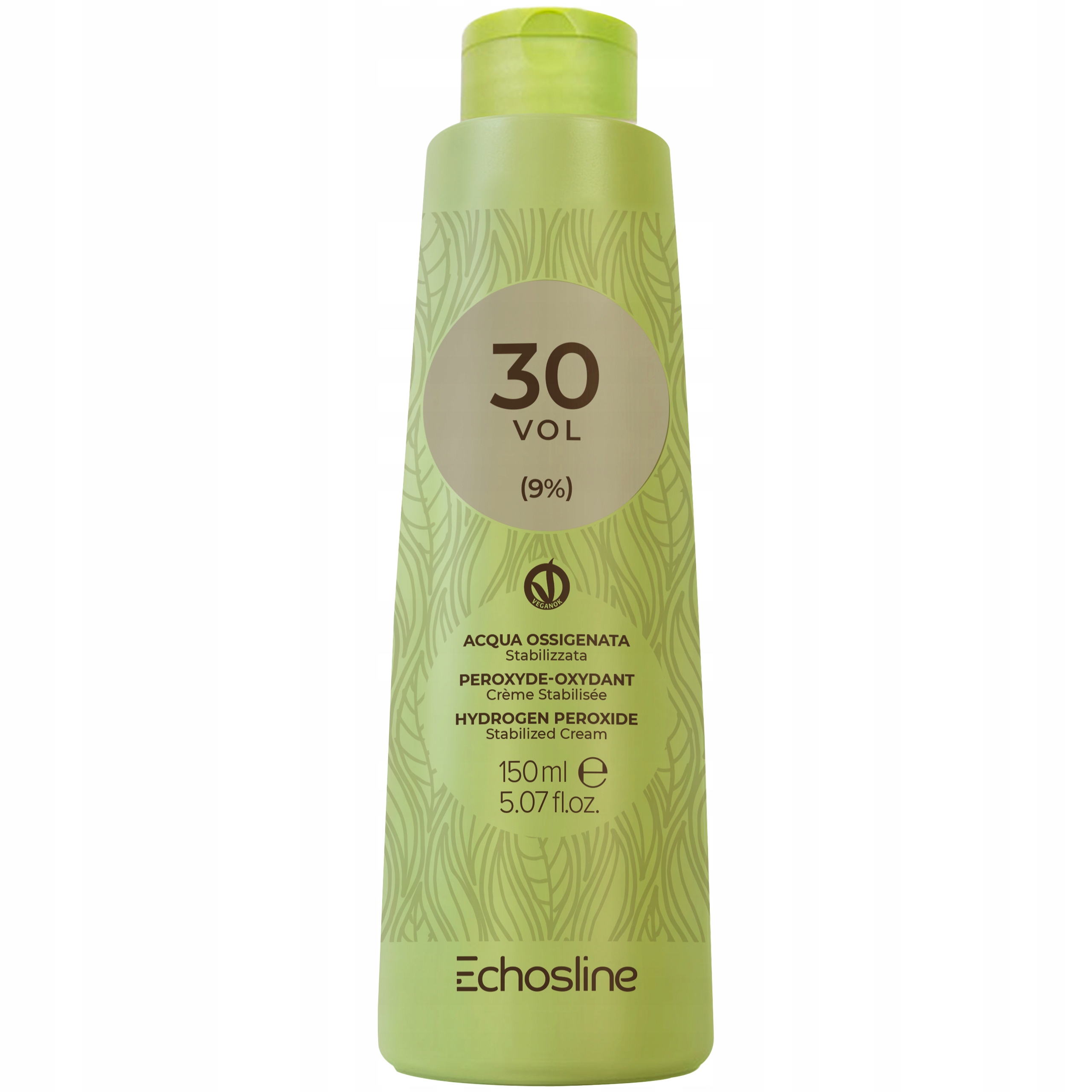 Kremowy aktywator Echosline 9% 30 VOL 150ml – Idealny do profesjonalnego farbowania