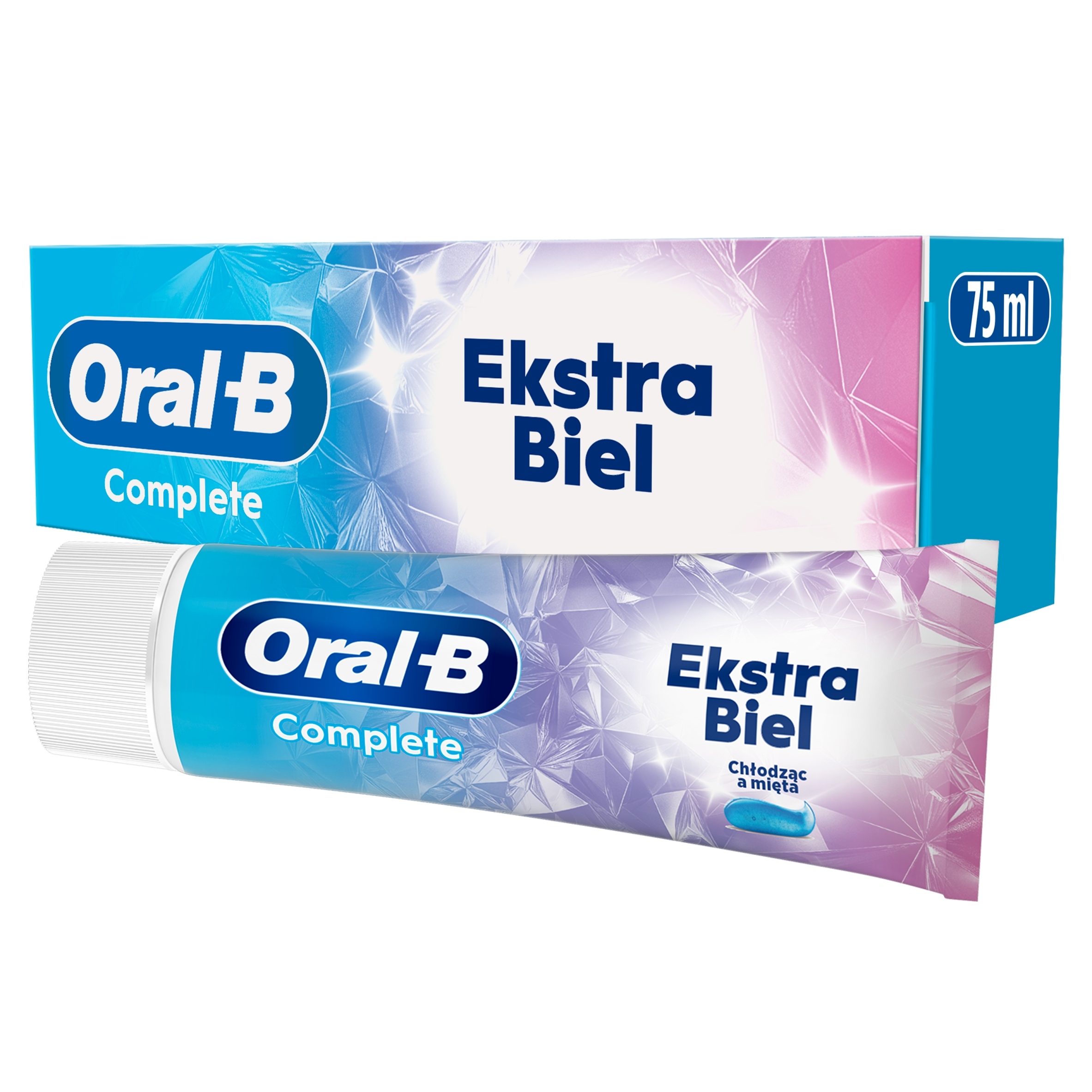 Pasta Complete Ekstra Biel 75ml – Skuteczna ochrona i świeżość