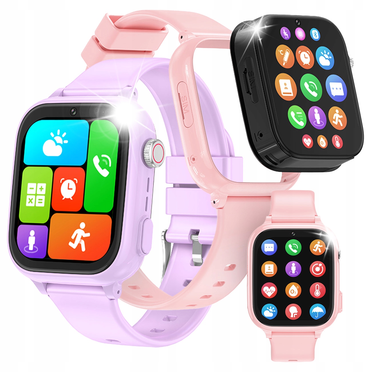 SMARTWATCH DZIECIĘCY LOKALIZACJA GPS WIDEO CZAT YOUTUBE GRY APARAT +PREZENT – Idealny towarzysz dla Twojego dziecka