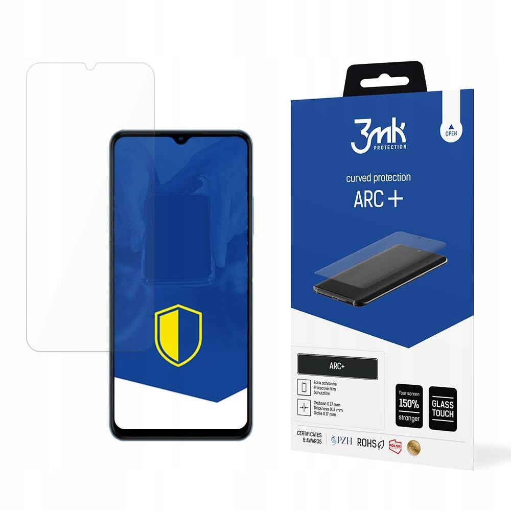 ZTE BLADE A72 5G - Folia ochronna 3MK ARC+ dla doskonałej ochrony