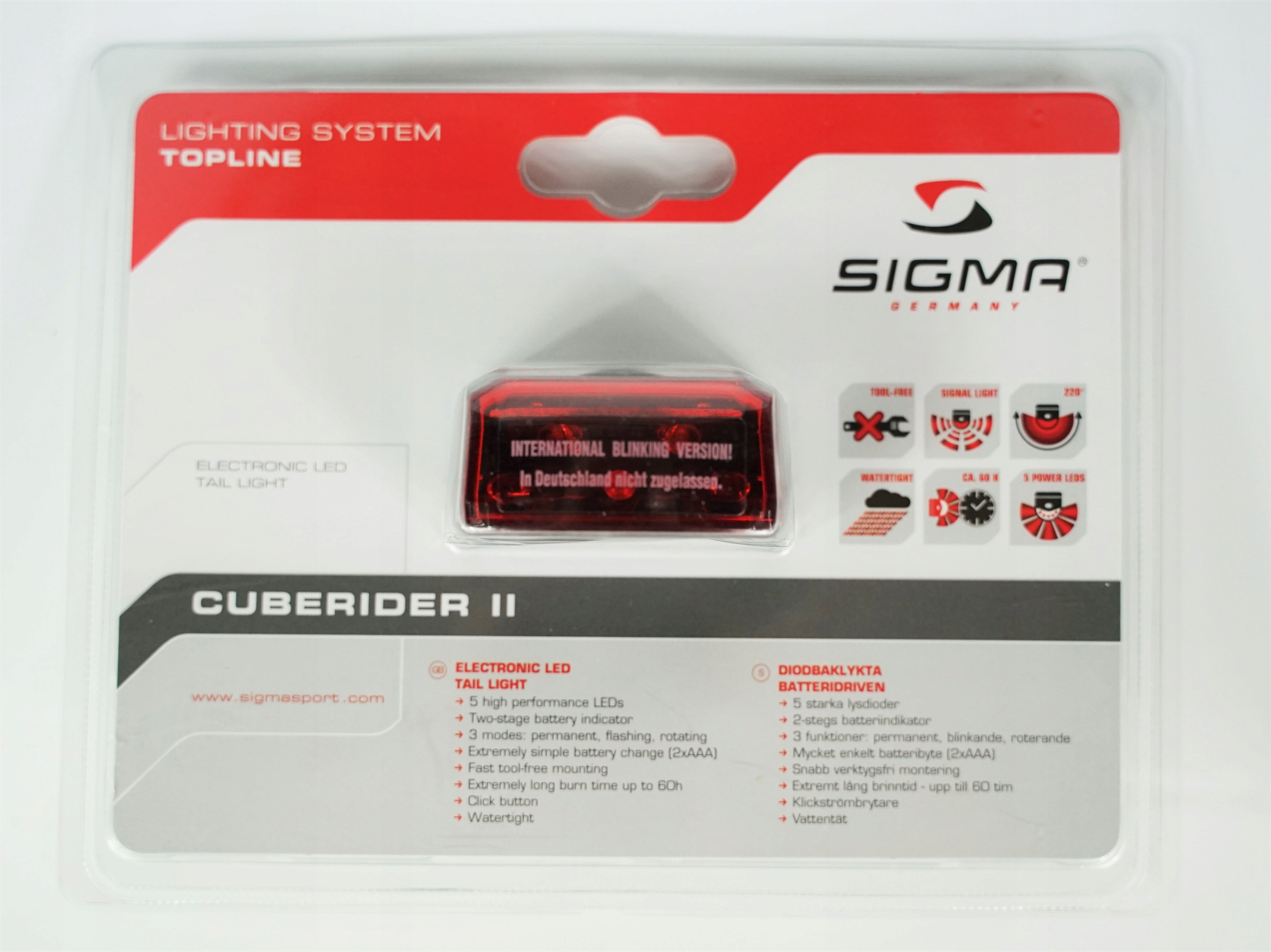 Informacje o marce i modelu – Sigma Sport Cuberider II
