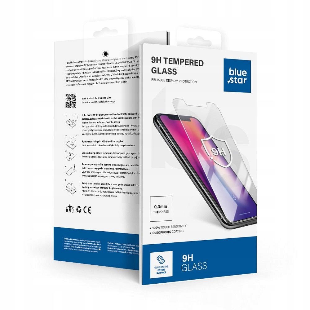 Szkło hartowane Blue Star - do Motorola G55 – Ochrona Twojego ekranu