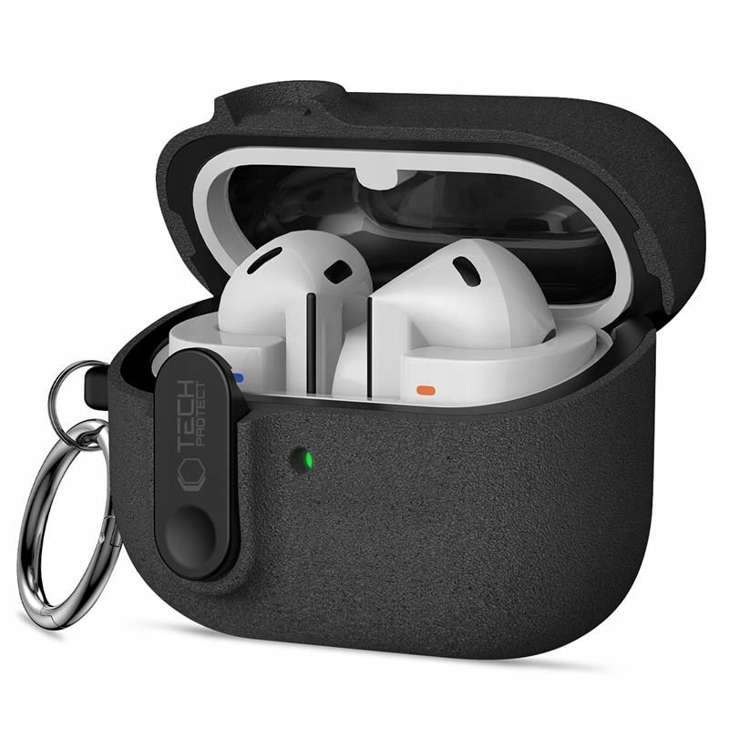 TECH-PROTECT SLIM HOOK SAMSUNG GALAXY BUDS 3 / 3 FE / 3 PRO BLACK – Elegancka ochrona dla Twoich słuchawek