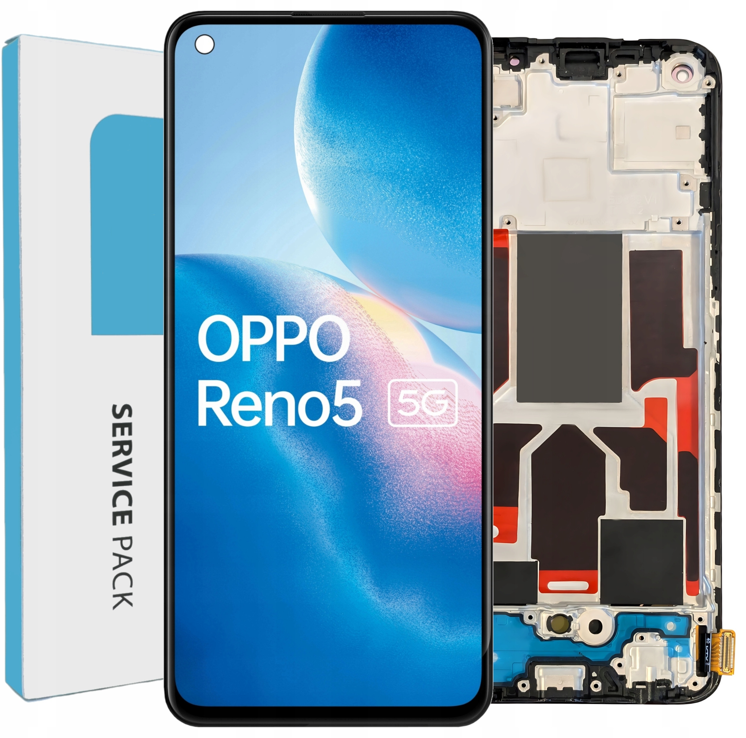 Oryginalny wyświetlacz Zila – idealne dopasowanie do Oppo Reno5 5G