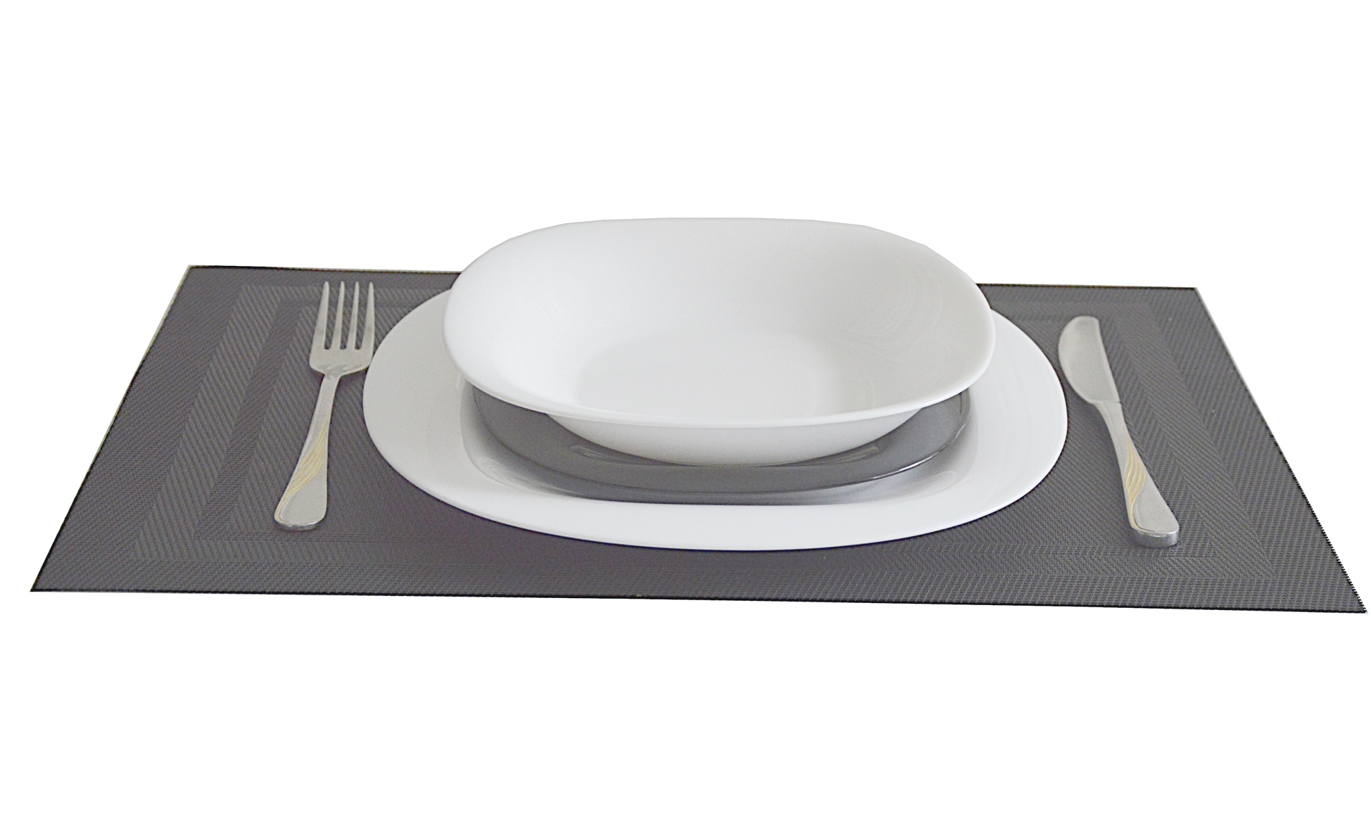 Skład serwisu: talerze deserowe, głębokie i płytkie