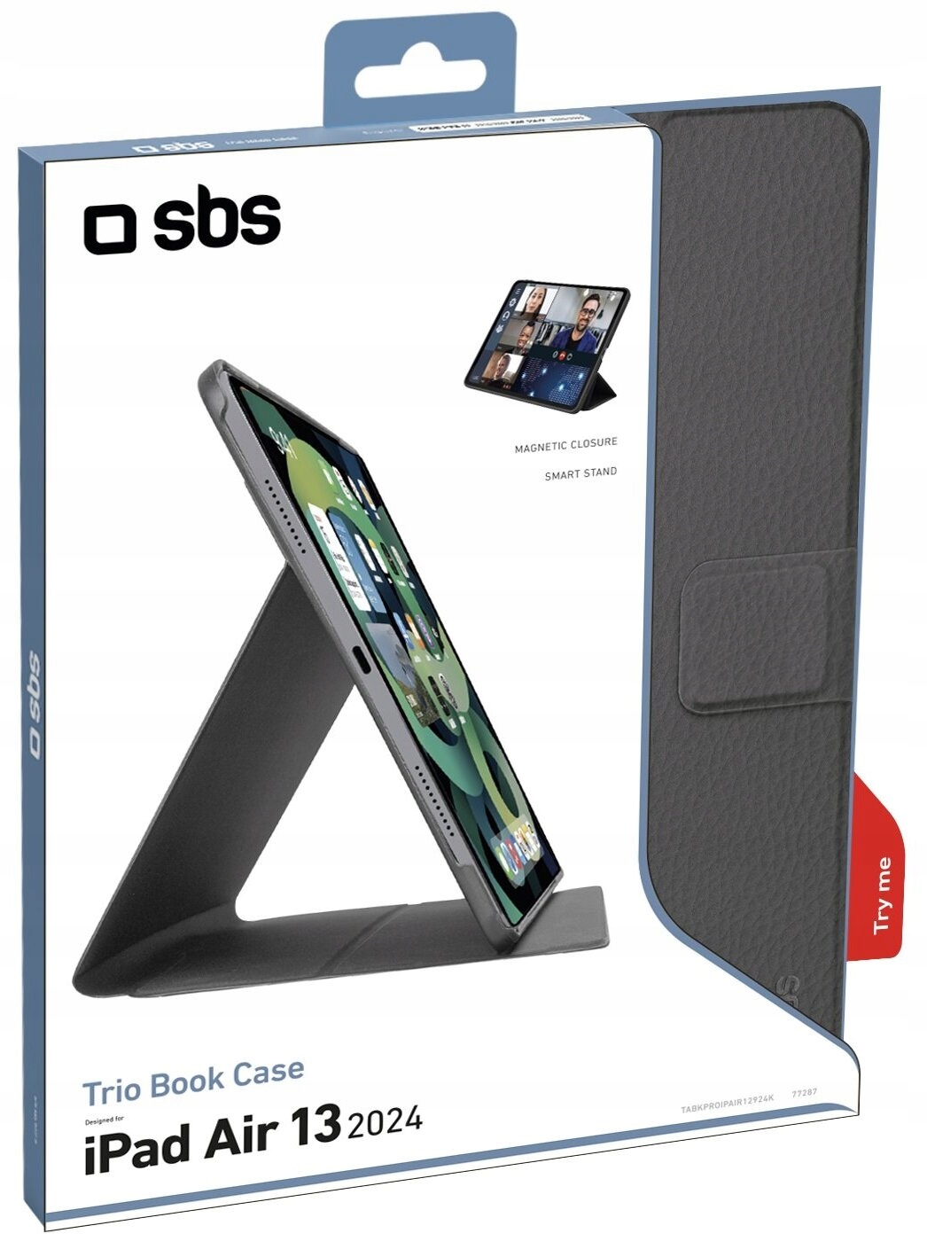 SBS Book Pro iPad Air 13'' (2024) – Eleganckie etui dla Twojego tabletu