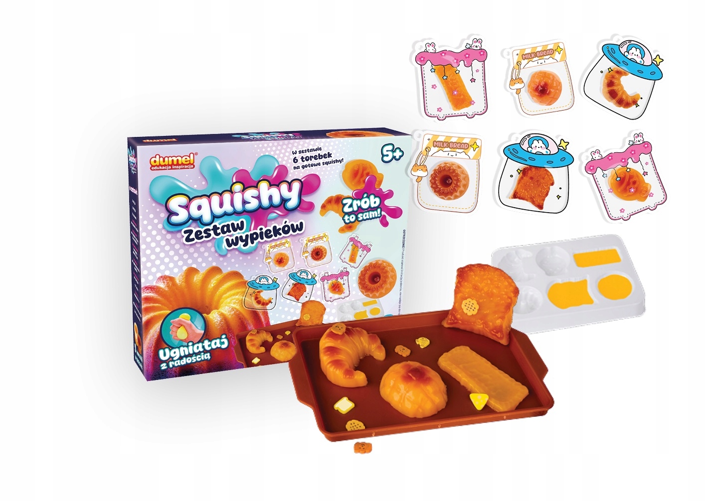 Squishy Zestaw Wypieków – Kreatywna zabawa dla dzieci