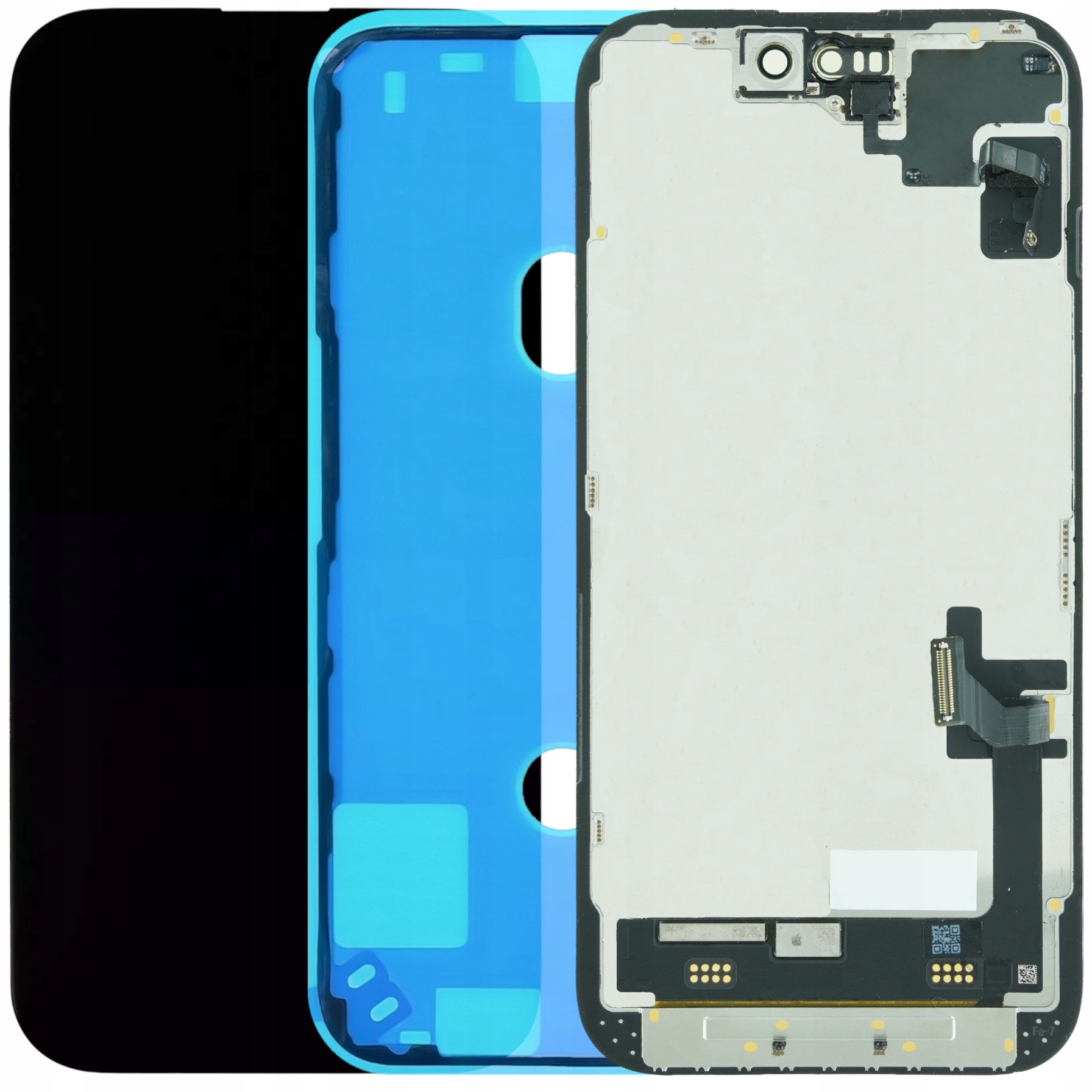 Wyświetlacz do iPhone 15 LCD A3090 – Oryginalny ekran z ramką i uszczelką