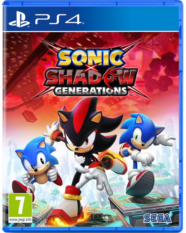Gra Playstation 4 Sonic X Shadow Generations – Nowa przygoda z Sonicem i Shadowem