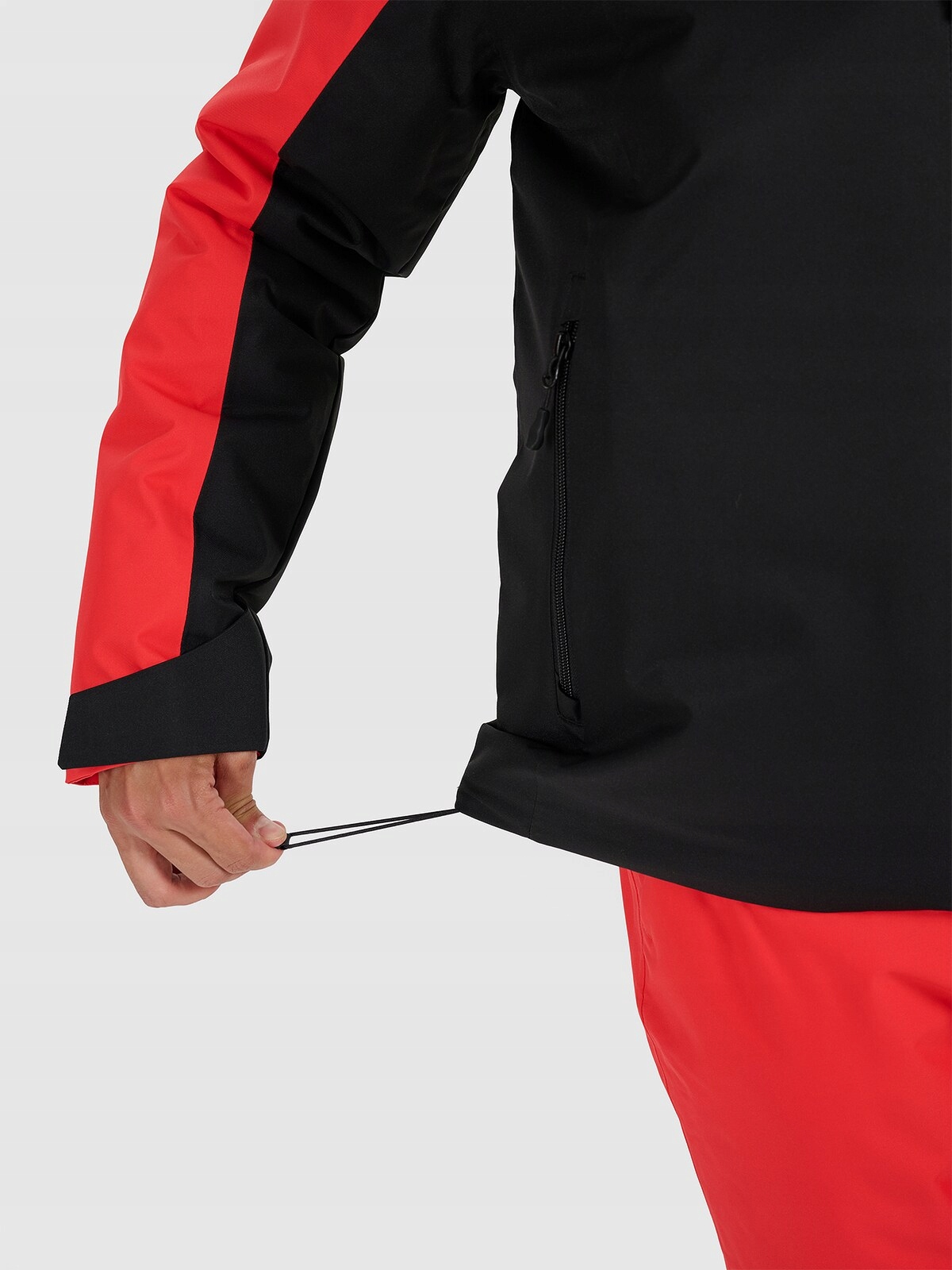 Kurtka narciarska męska 4F M0951 czerwono-czarna – Komfort i styl na stoku