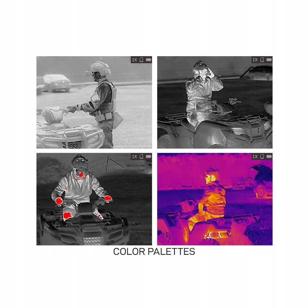 Cyfrowy zoom i rozdzielczość 640x512