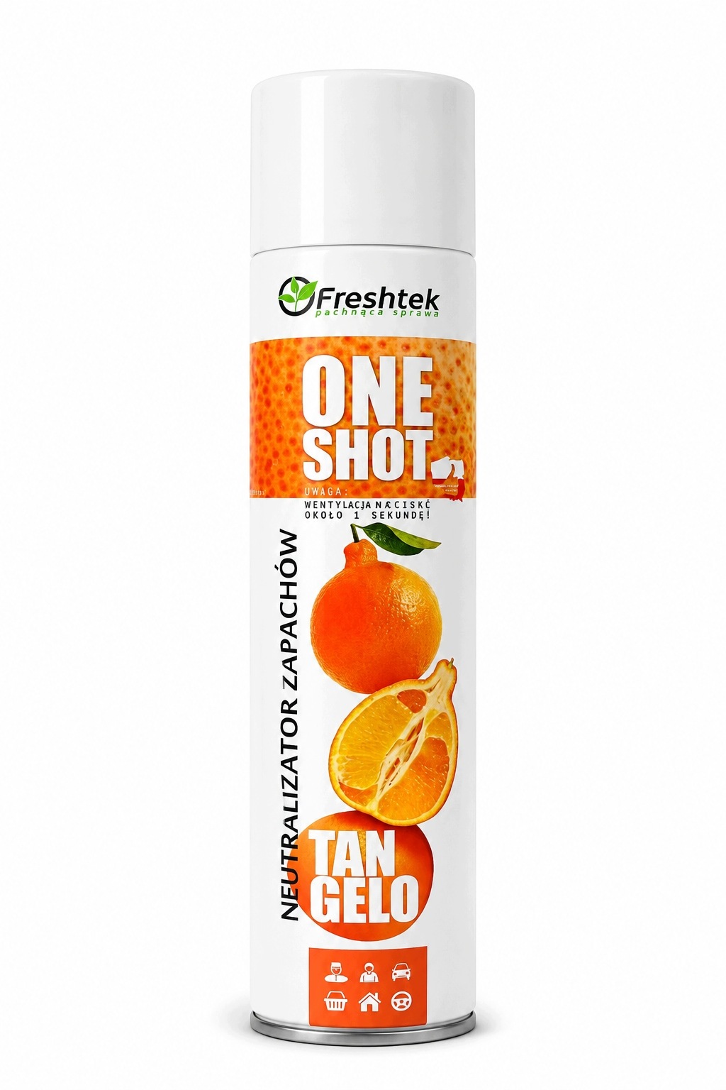 One Shot Neutralizator zapachów Tangelo 600ml – Świeżość w Twoim wnętrzu