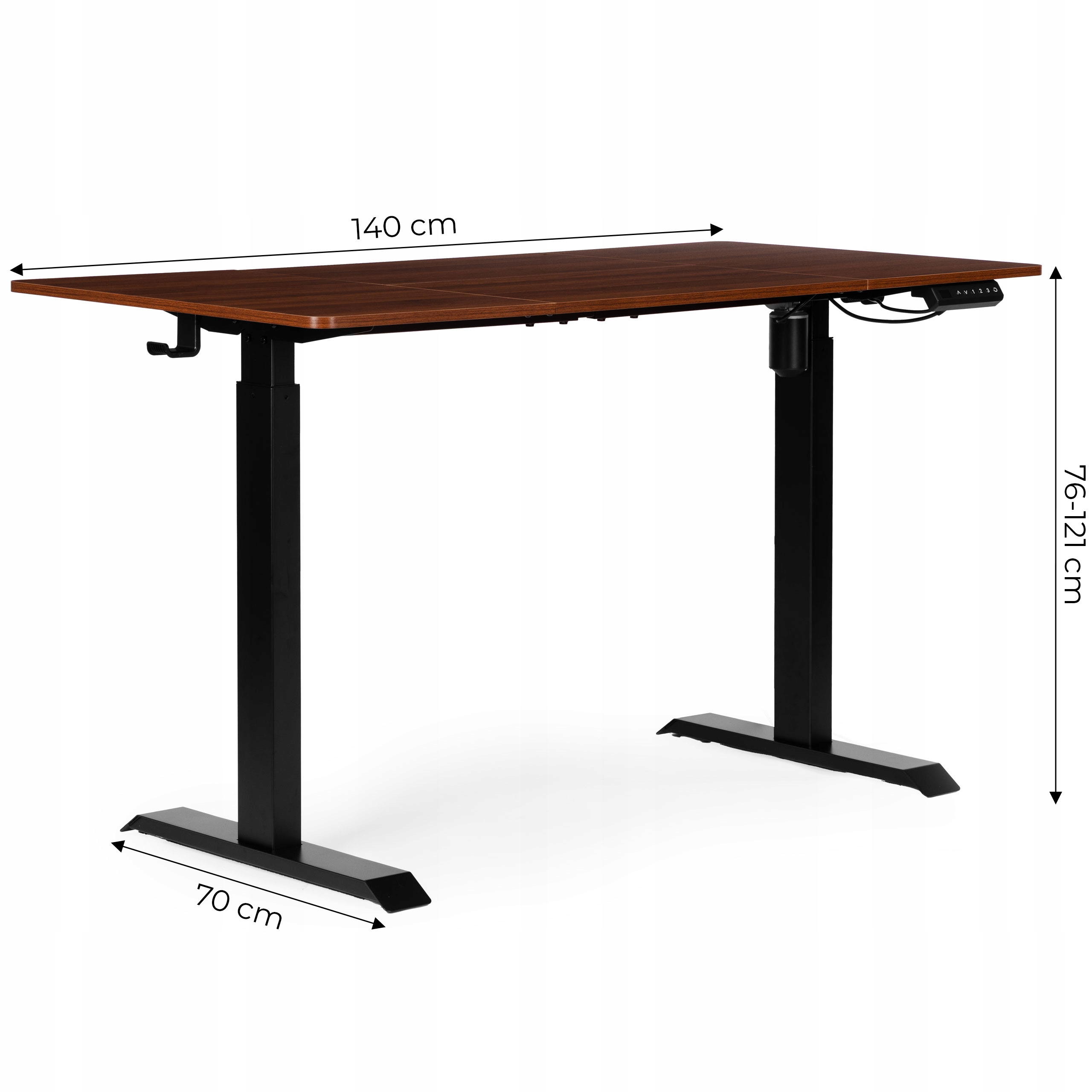 Intuicyjny panel sterowania z pamięcią pozycji