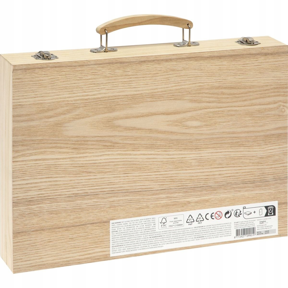 Wymiary walizki: 340x242 mm