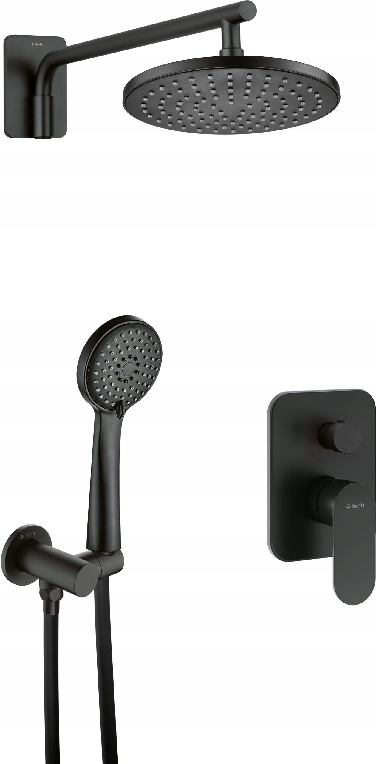 Zestaw prysznicowy podtynkowy Deante – Nowoczesność i funkcjonalność w Twojej łazience