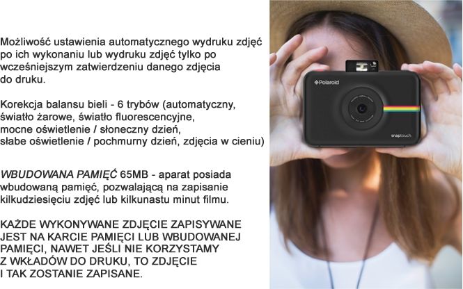 Polaroid Snap Touch