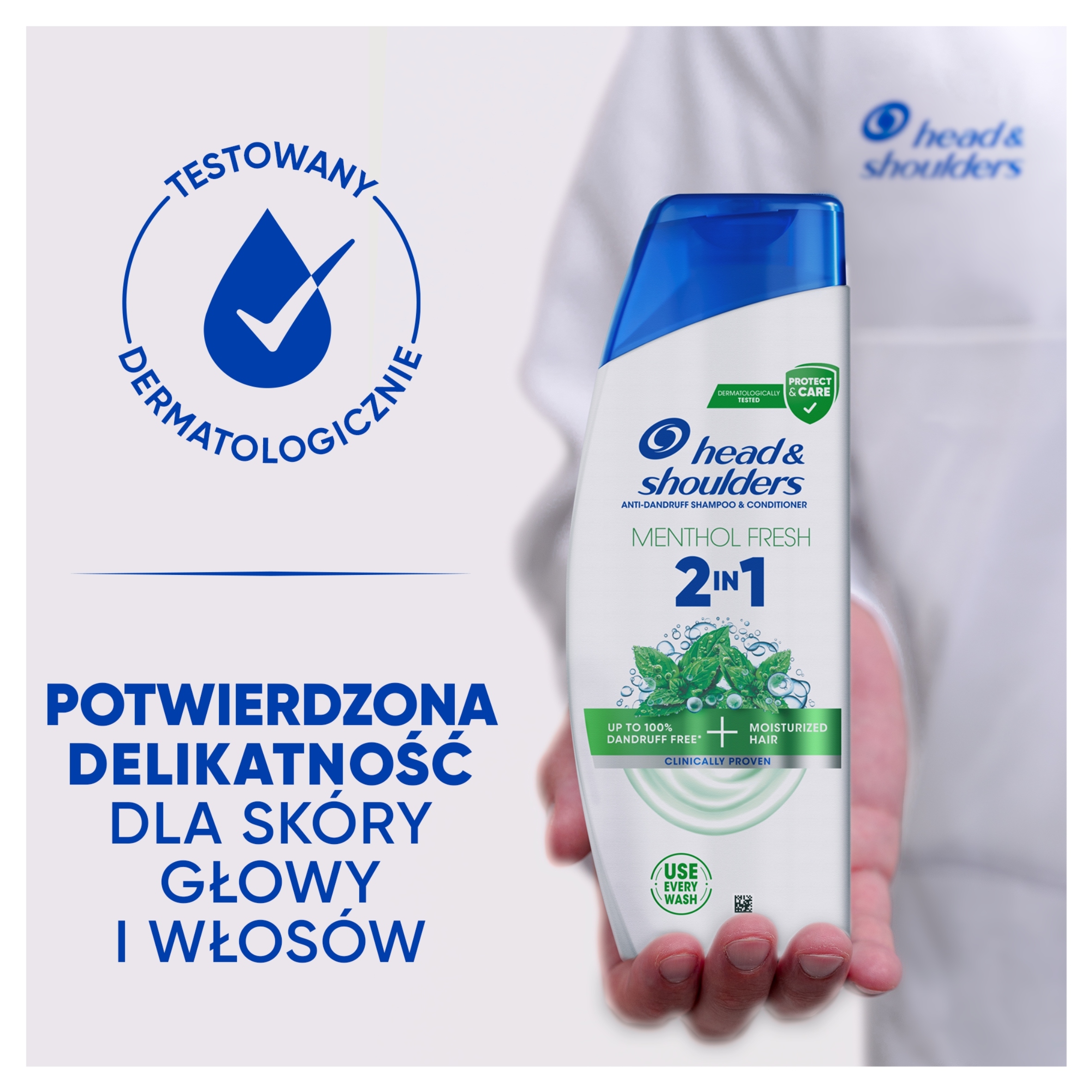 O 25% więcej składników odżywczych w porównaniu do standardowego szamponu