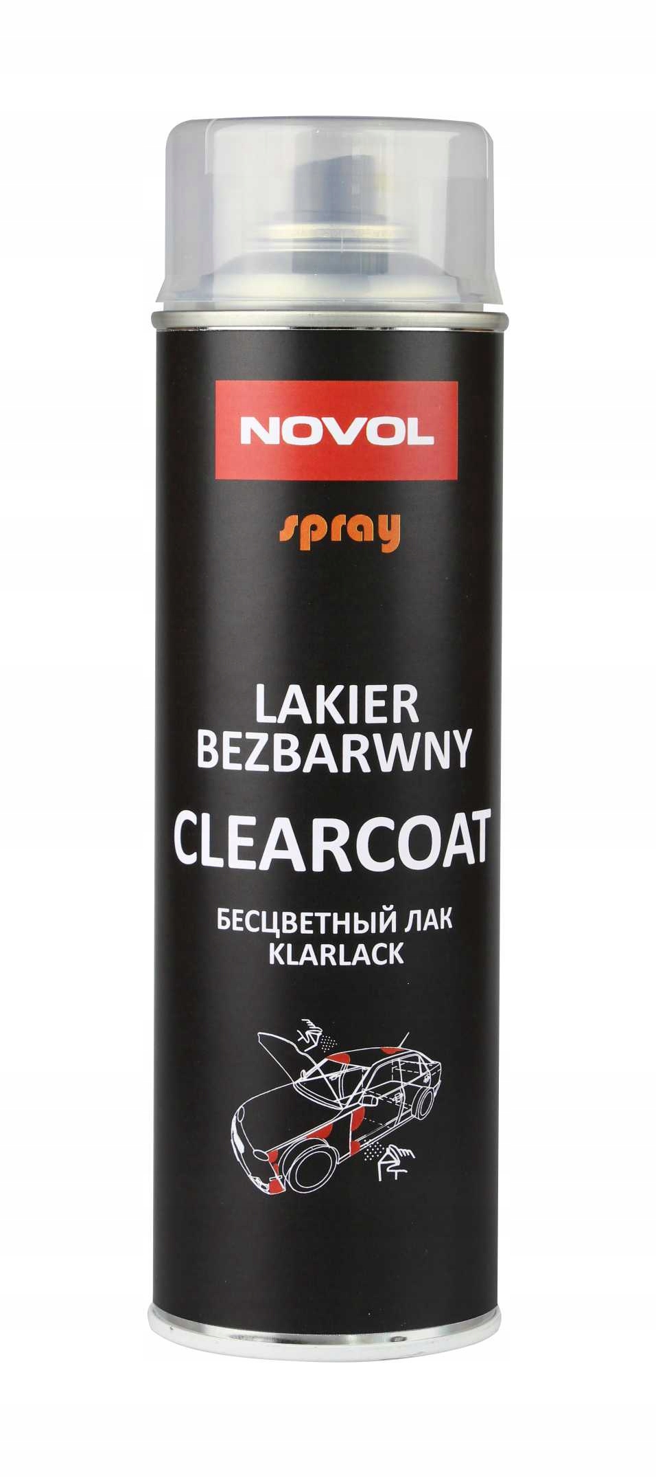 Spray Clearcoat Lakier bezbarwny 500 ml – Idealne wykończenie dla Twoich projektów