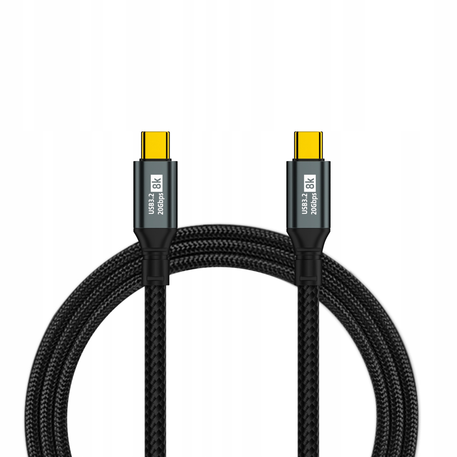 Kabel USB C szybkie ładowanie do USB-C 3.2 | 20V/5A 100W 20Gbps 8K – Wydajność i jakość