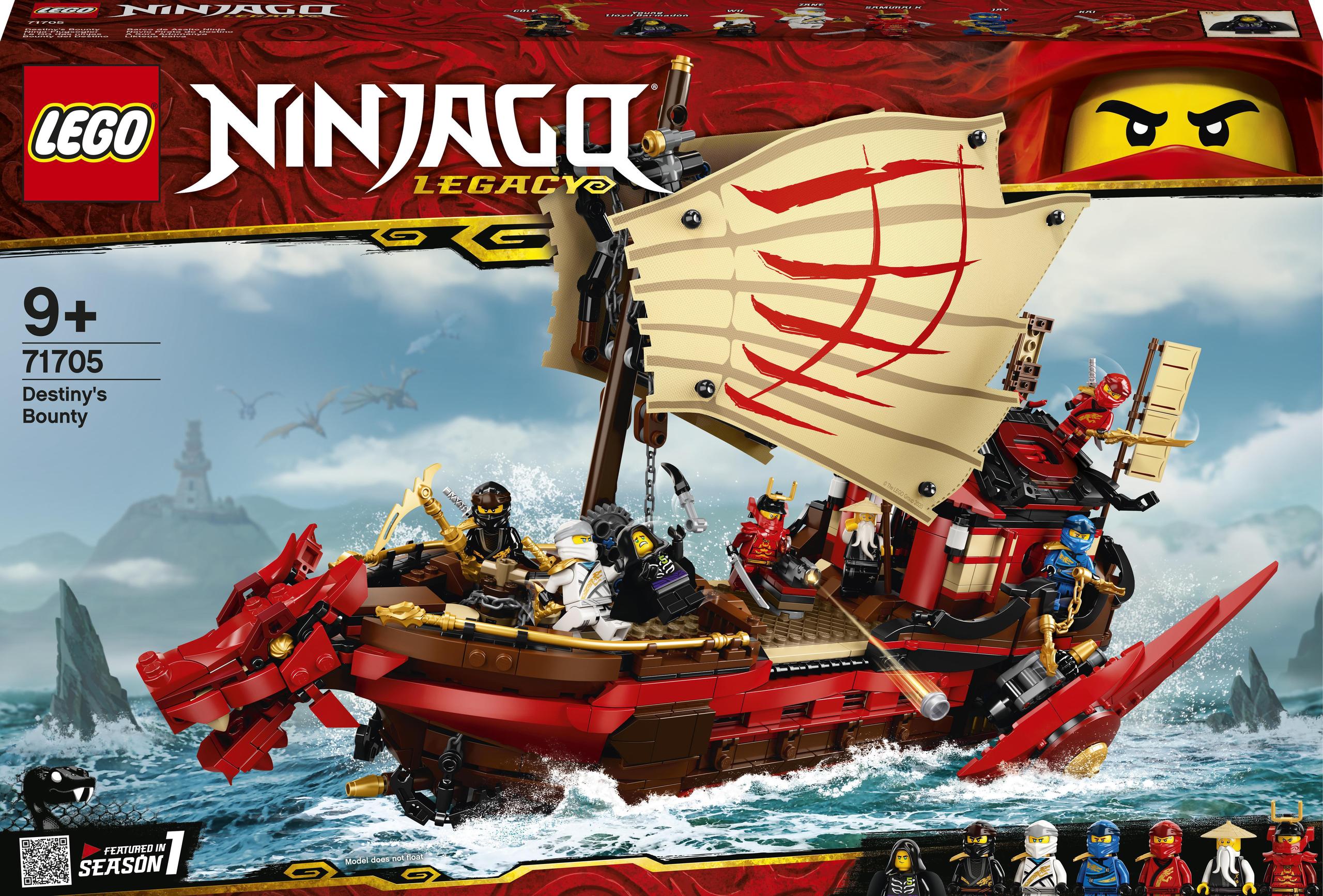 Klocki LEGO NINJAGO Perła Przeznaczenia (71705) – Przygotuj się na przygodę!