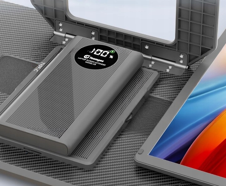 Lekka i smukła konstrukcja idealna do pracy w podróży