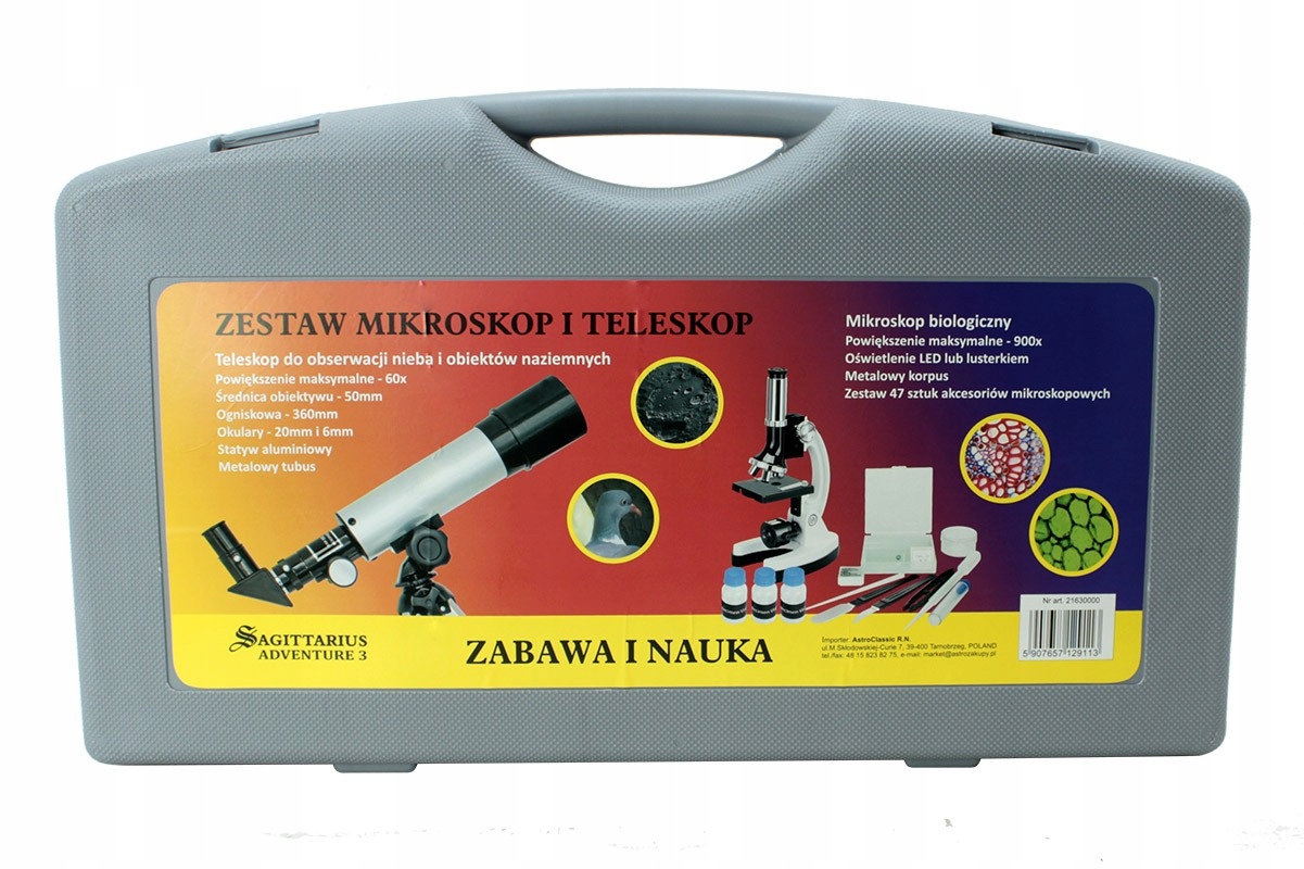 Zestaw Edukacyjny Sagittarius Adventure 3 – Odkryj fascynujący świat nauki