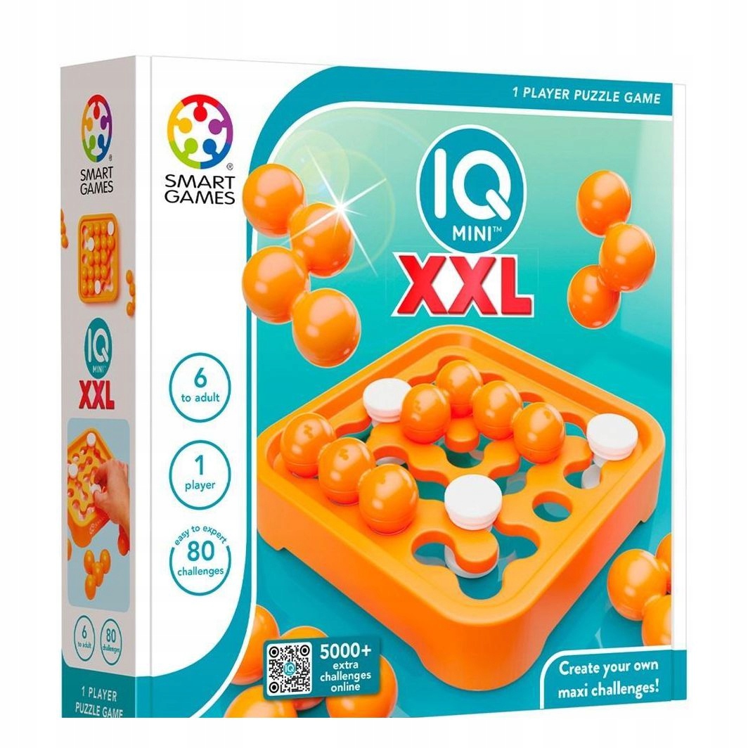 Smart Games IQ Mini XXL – Gra logiczna dla całej rodziny