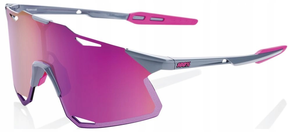 100% Hypercraft – Sportowe Okulary z Lustrzanym Szkłem Tokyo Nights
