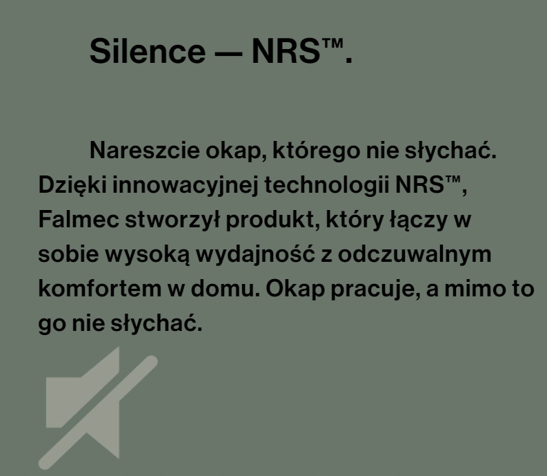 Technologia NRS – Cicha praca dla komfortu użytkowania