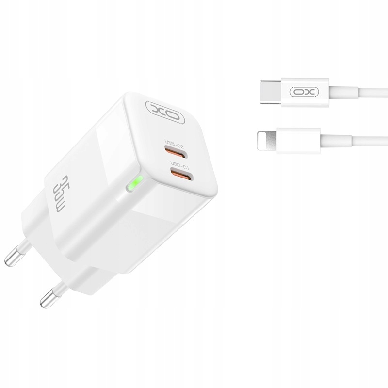 Kabel USB-C - Lightning w zestawie – Gotowość do użycia od razu po zakupie