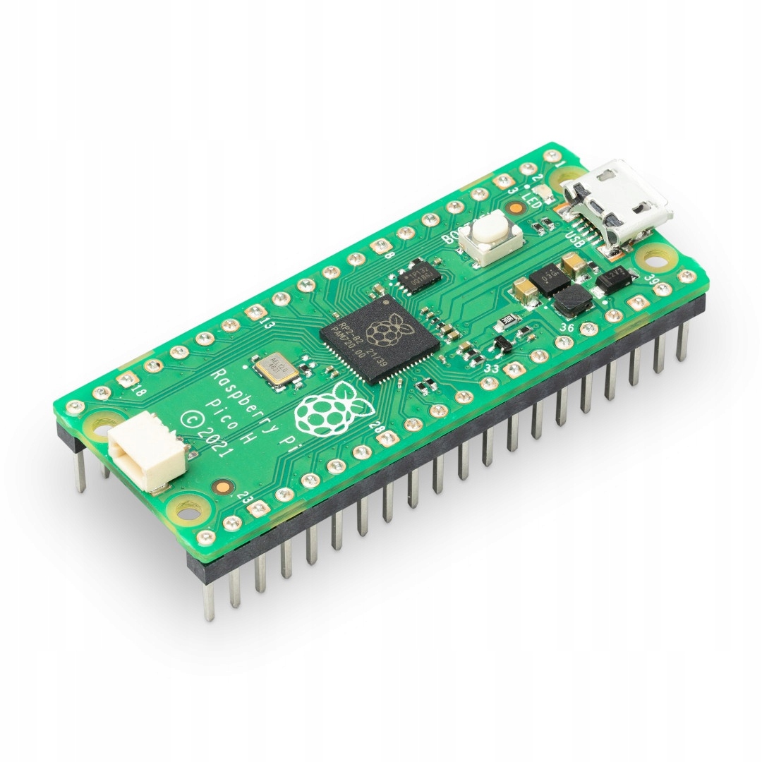Raspberry Pi Pico H - RP2040 ARM Cortex M0+ - wszechstronny mikrokontroler