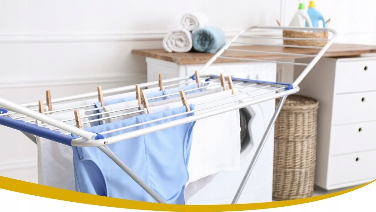 Dwa tryby pracy: osuszanie pomieszczeń i suszenie prania