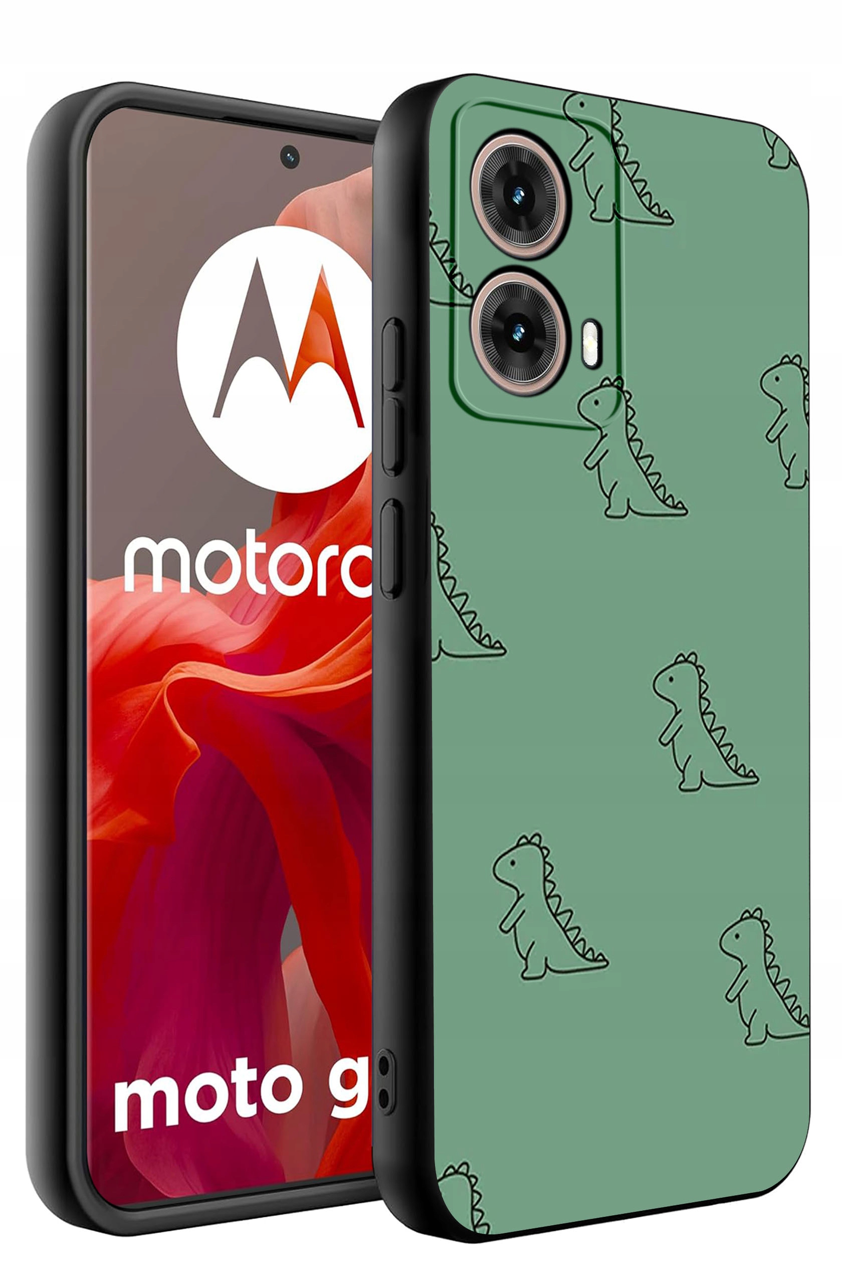 Etui do Motorola Moto G85 5G WZORY SILIKONOWE MATT CASE – Ochrona i styl w jednym