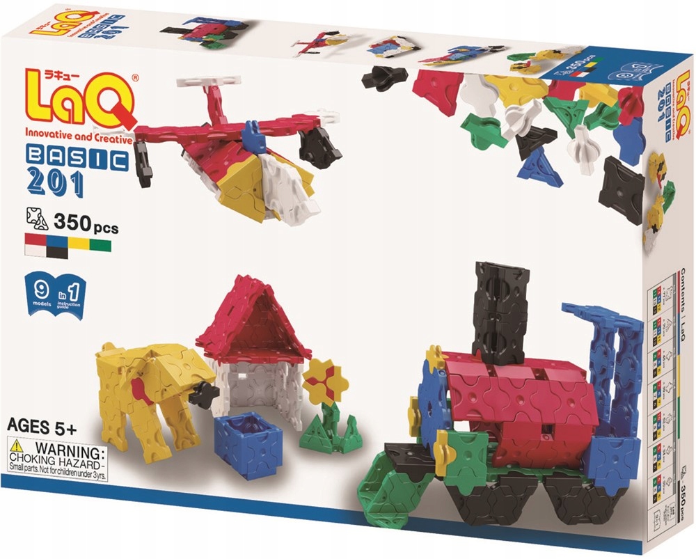 Klocki edukacyjne Basic 201 – Kreatywna zabawa dla dzieci