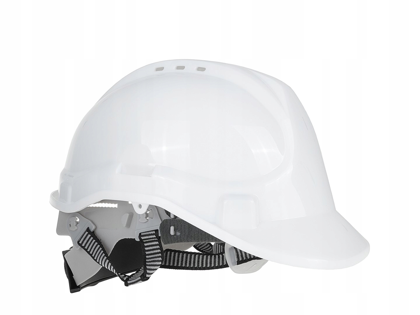 Kask ochronny budowlany BHP regulowany – biały G90036