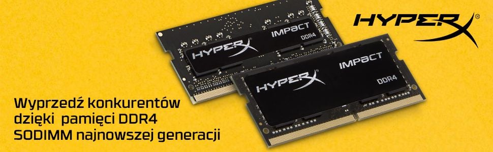Wyprzedź konkurentów dzięki  pamięci DDR4 SODIMM najnowszej generacji