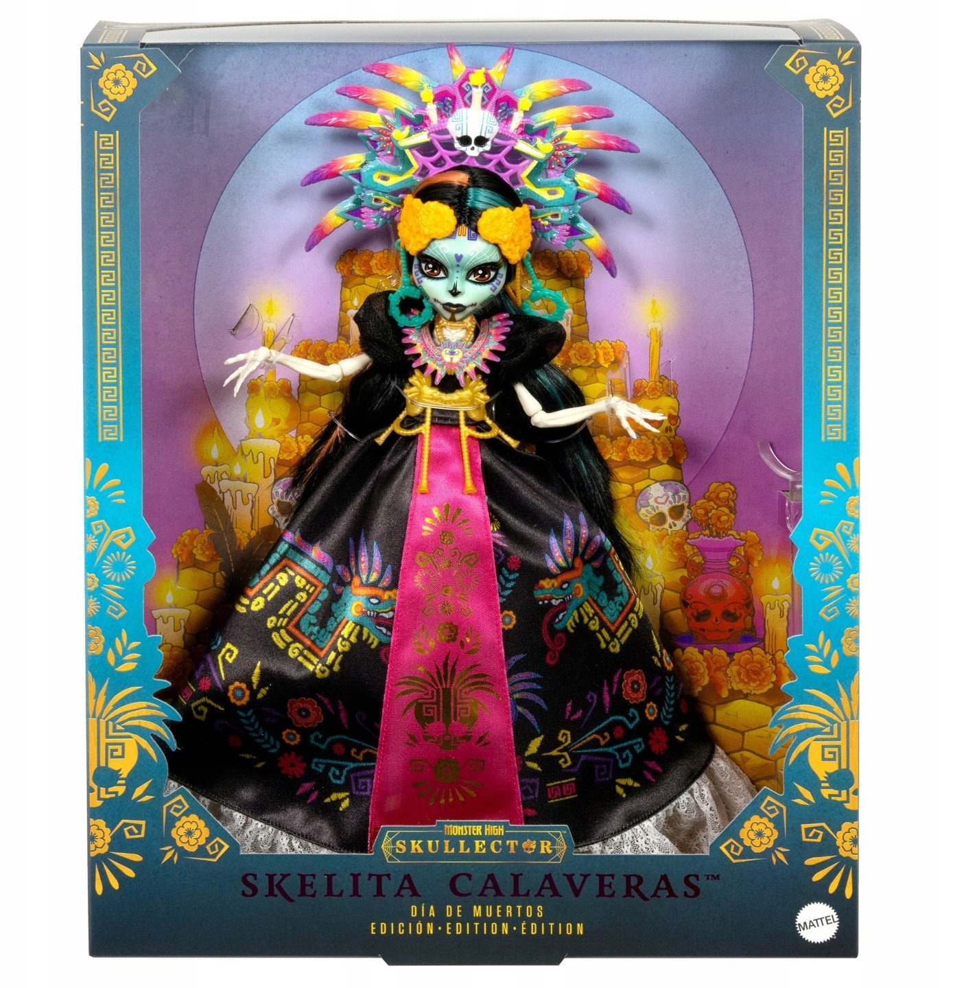 Ozdoba na głowę z motywem Quetzalcóatla