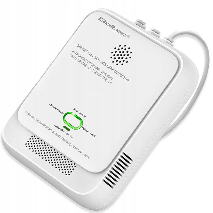 Alarm dźwiękowy 85dB i sygnalizacja LED
