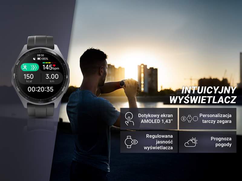 Obsługa Siri i Google Assistant w zegarku sportowym Hama 7010