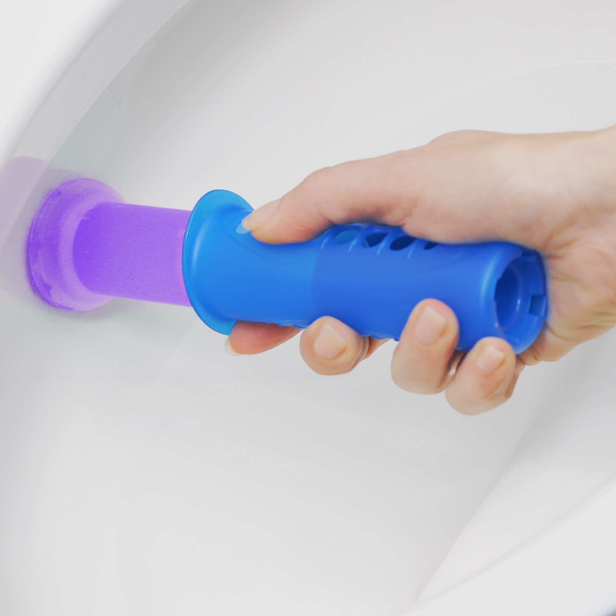 Sposób użycia żelowego krążka do toalety