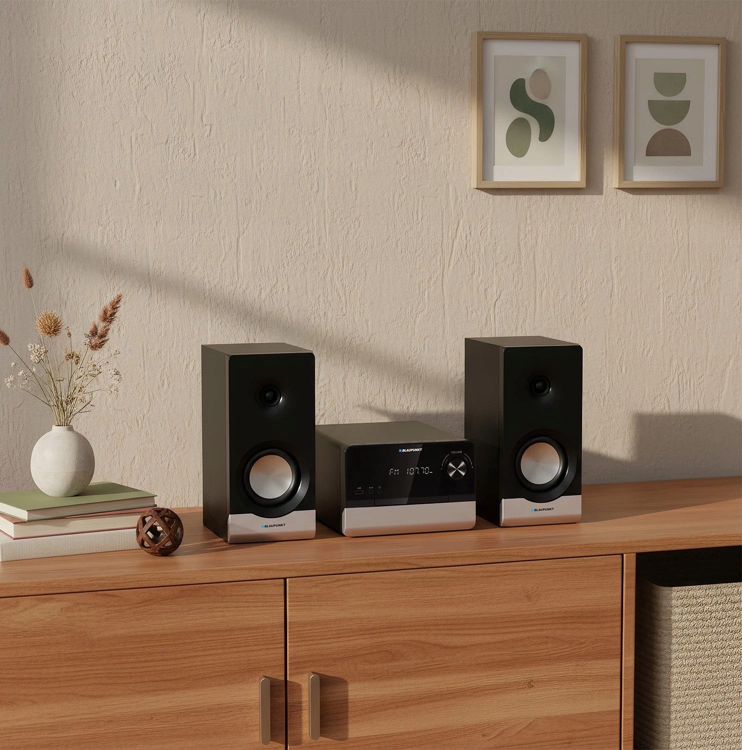 Funkcje Bluetooth i USB dla wygodnego odtwarzania