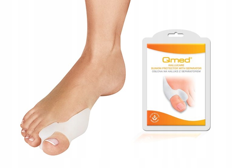 Wysokiej jakości silikonowa guma – Idealna dla osób z haluksami