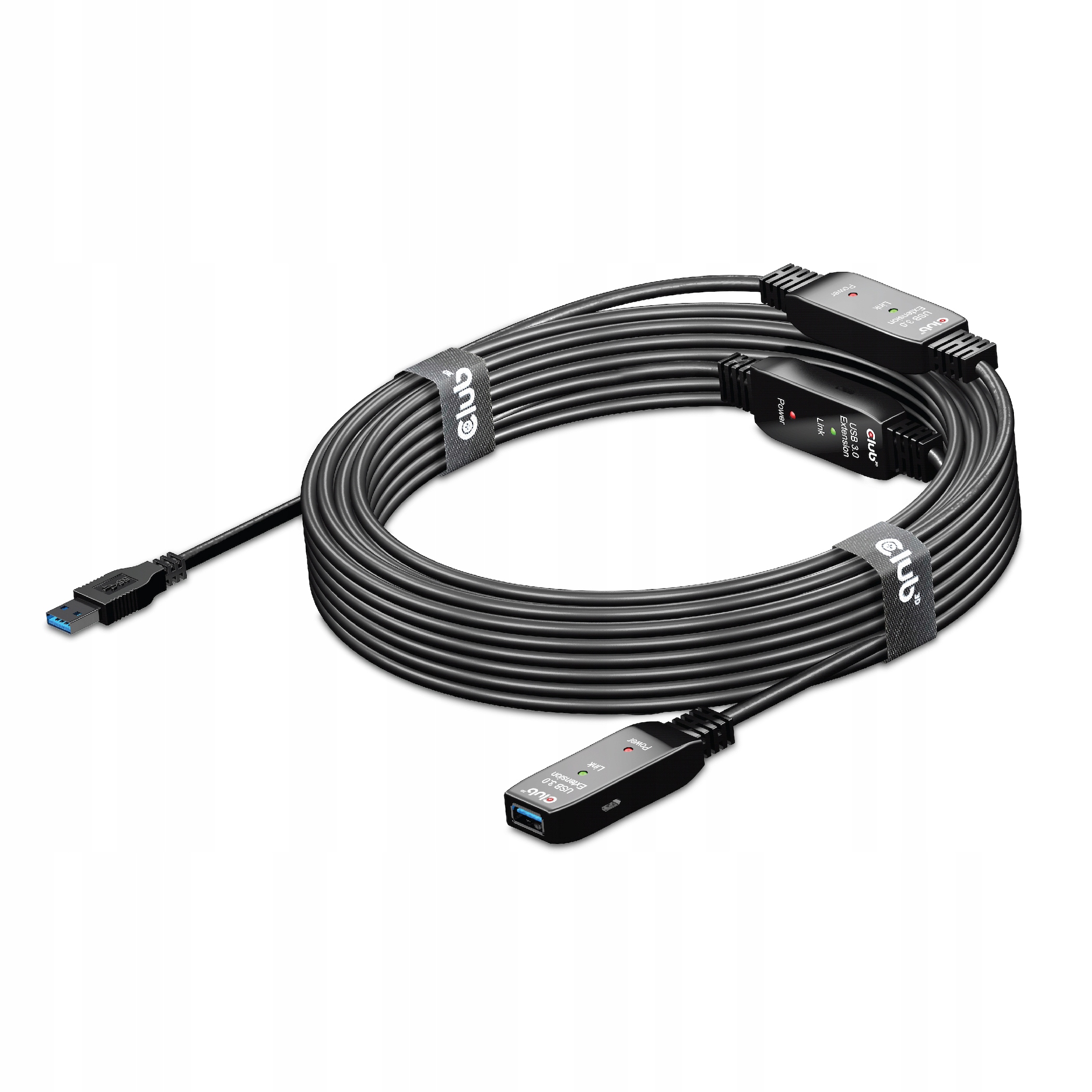 Kabel USB-A - USB-A 15 m Czarny (CAC-1406) – Idealne połączenie dla Twojego sprzętu