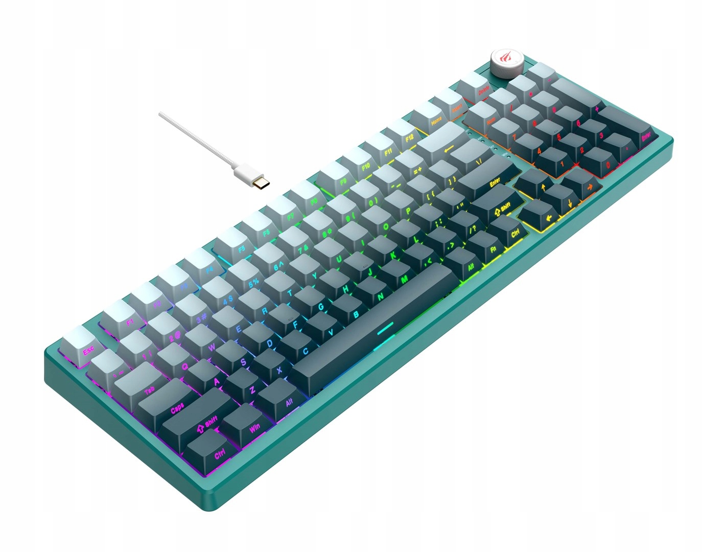 Dynamiczne podświetlenie RGB – Styl i widoczność w nocy