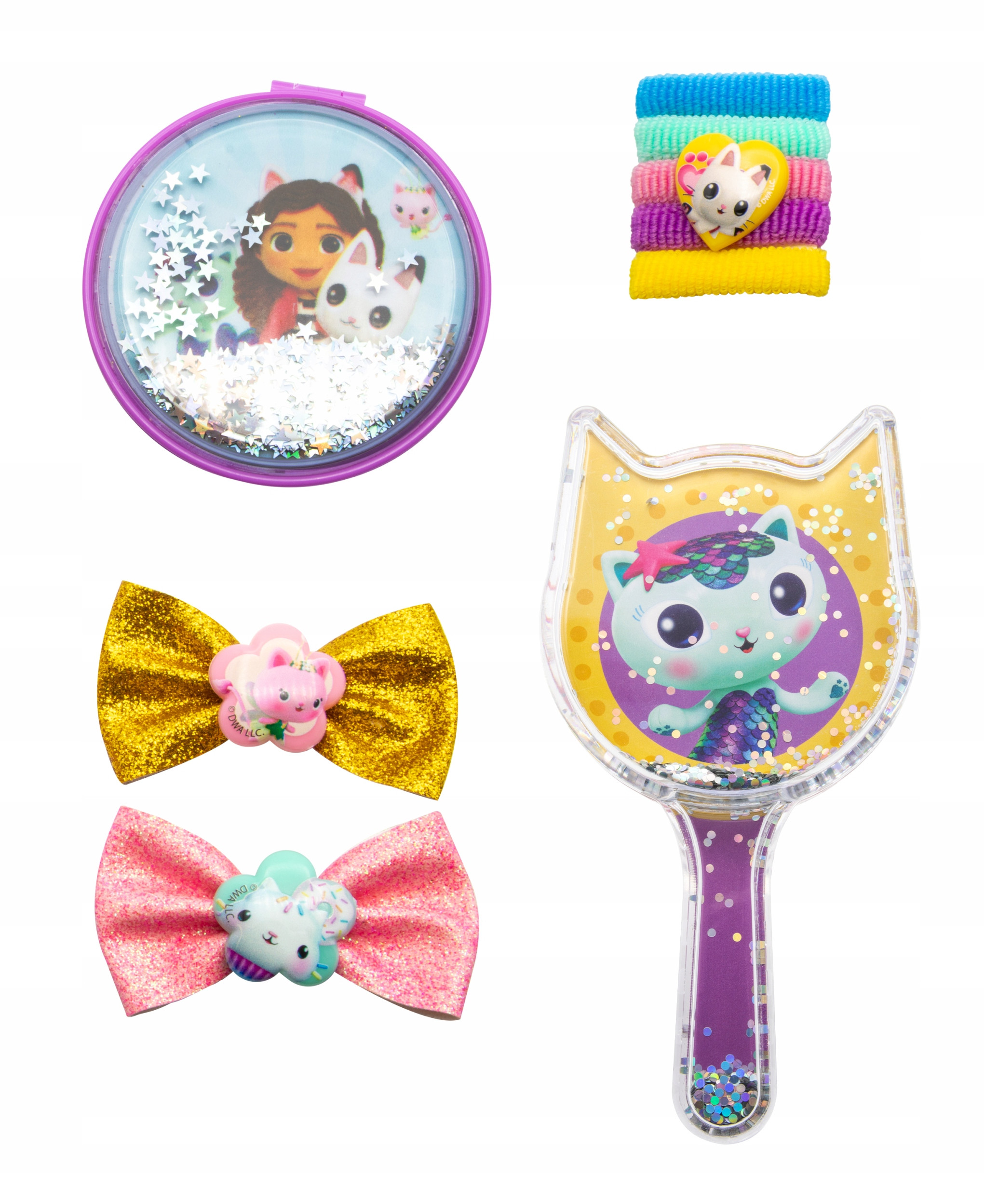 Elastyczne gumki do włosów w pastelowych kolorach