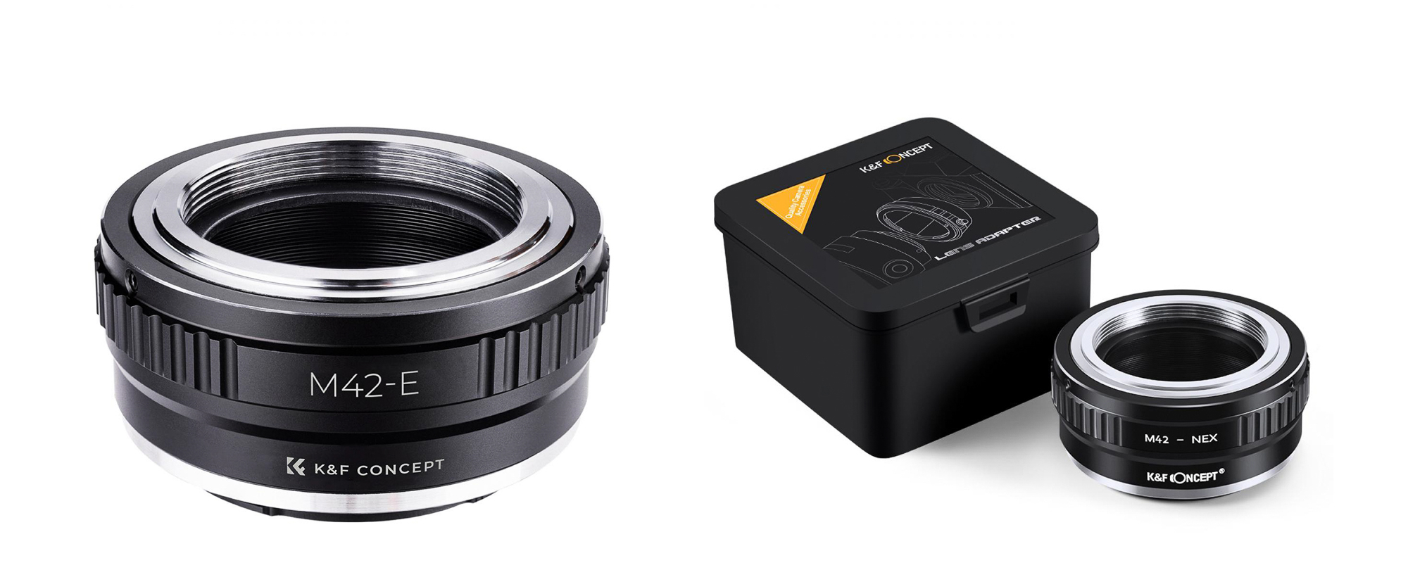 Adapter bagnetowy K&F Concept - M42 / Sony E