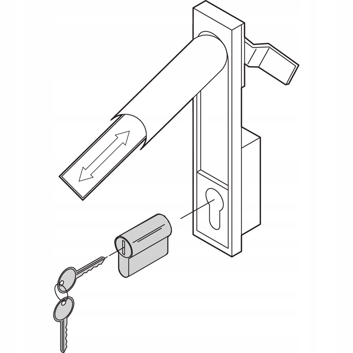 Zawartość zestawu: 2 klucze w komplecie