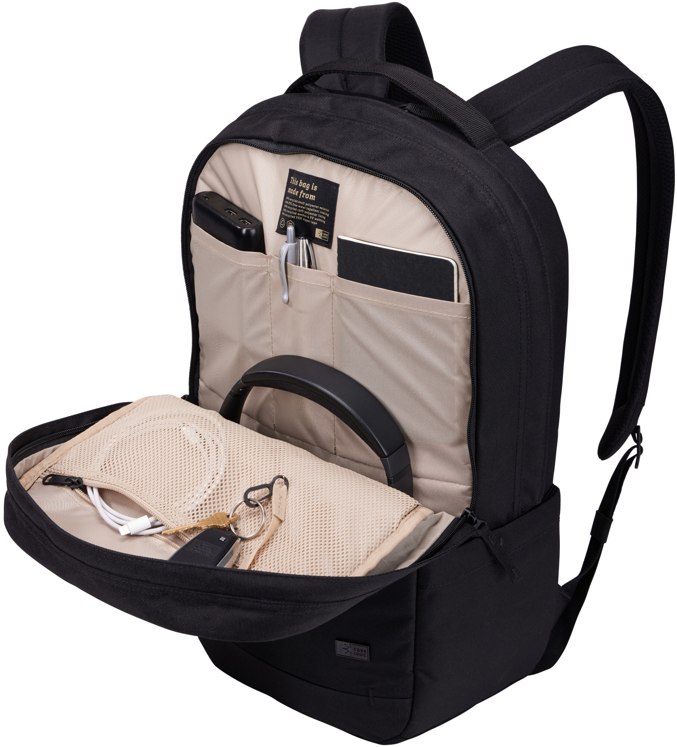 Wymiary plecaka: 460 mm x 305 mm x 190 mm